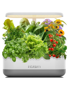 Sistema Hidropónico inBloom 12 Cápsulas Jardín Interior LED