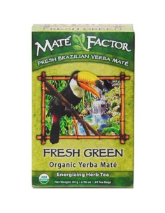 Yerba Mate El Factor Mate Orgánico Energizante 24 Bolsas 83.5g 2
