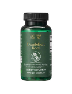 Suplemento Diente de León Best Value Organic 90 Cápsulas 1500mg