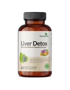 Fórmula Detox Hepática Futurebiotics 60 Cápsulas Vegetarianas