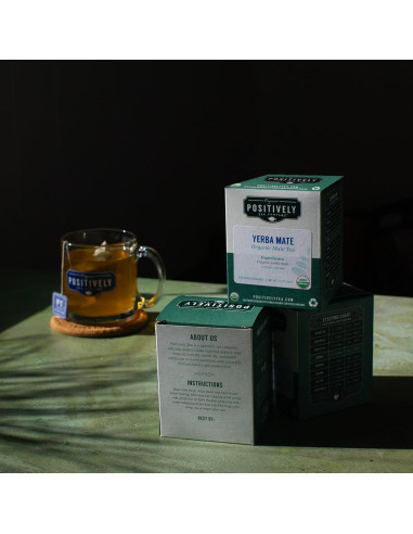 Té Orgánico Yerba Mate Positivamente - 20 Bolsitas
