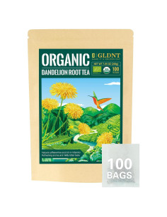 Té de Raíz de Diente de León Orgánico GLDNT - 100 Bolsitas