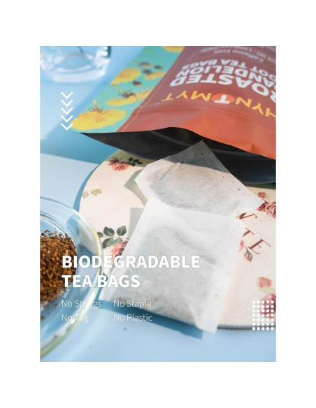 Bolsas de Té de Raíz de Diente de León Tostada HYNTMYT 120 Unidades Bolsas de Té de Raíz de Diente de León Tostada HYNTMYT 120 Unidades