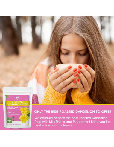 Té de hierbas premium iMATCHME 40 bolsas diente de león