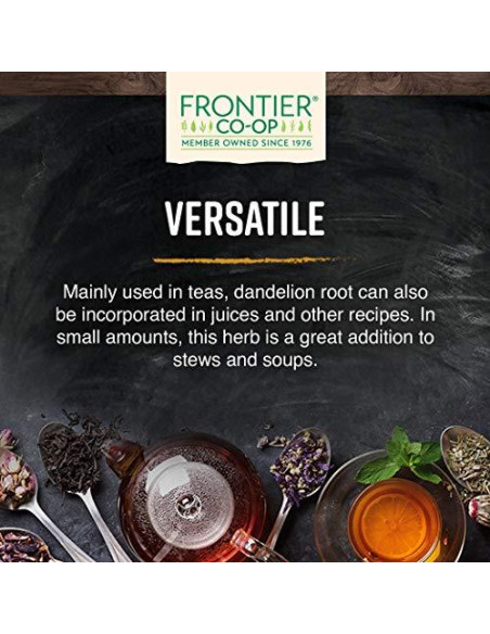 Raíz de Diente de León Tostada Frontier Co-op 450g - Té Herbal