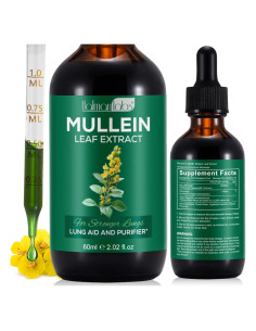 Gotas de Mullein Tooffi 59.15 ml - Extracto Natural para Pulmones