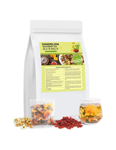 Té Orgánico de Diente de León y Goji DELEIFCG - 16 Bolsas