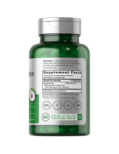 Cápsulas de raíz de malvavisco Horbaach 2000mg 120 unidades 2