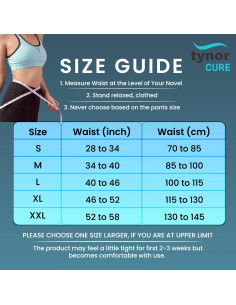 Cinturón Lumbar TYNOR Mediano 85-100 cm Transpirable 2