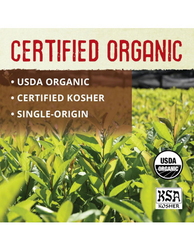 Té de Yerba Mate Orgánico EcoTeas 2.27 kg - Detox Natural