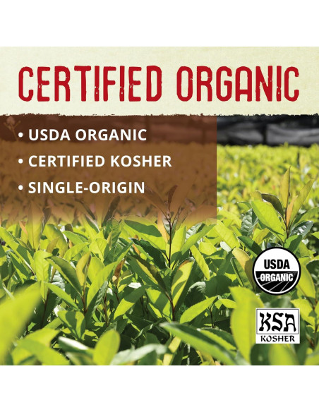 Té de Yerba Mate Orgánico EcoTeas 2.27 kg - Detox Natural