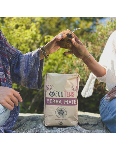 Té de Yerba Mate Orgánico EcoTeas 2.27 kg - Detox Natural