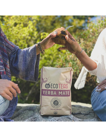 Té de Yerba Mate Orgánico EcoTeas 2.27 kg - Detox Natural