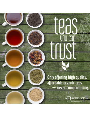 Yerba Mate Hoja Suelta Davidson 453g Orgánica Brasil