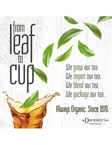 Yerba Mate Hoja Suelta Davidson 453g Orgánica Brasil