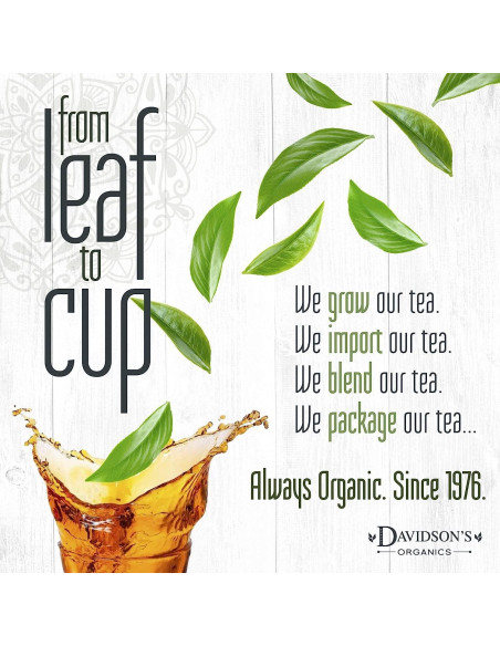 Yerba Mate Hoja Suelta Davidson 453g Orgánica Brasil