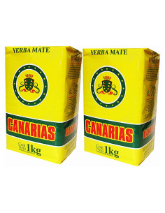 Yerba Mate Canarias 2kg - Paquete de 2 x 1kg