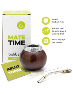 Juego de Calabash de Yerba Mate Balibetov - Hecho a Mano 200ml 2