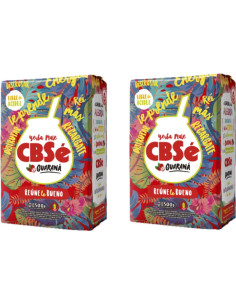 Yerba Mate CBSé Energía con Guaraná 2-Pack 1000g 2