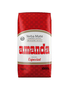 Yerba Mate Amanda Selección Especial 1 kg - Sabor Ligero y Equilibrado