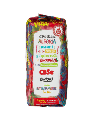 Yerba Mate Infundida con Guaraná CBSé 500g - Energía Natural