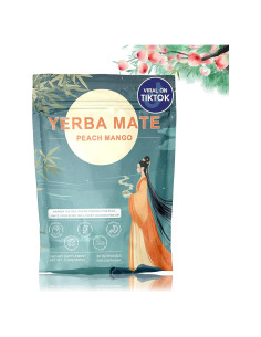 Té Instantáneo de Yerba Mate Genérico Durazno Mango 327g - Energía Limpia