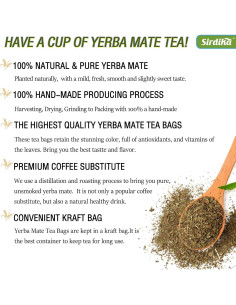 Bolsitas de Té de Yerba Mate Super 7 en 1 - 30 Unidades 2
