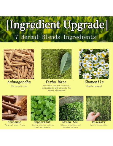 Bolsitas de Té de Yerba Mate Super 7 en 1 - 30 Unidades