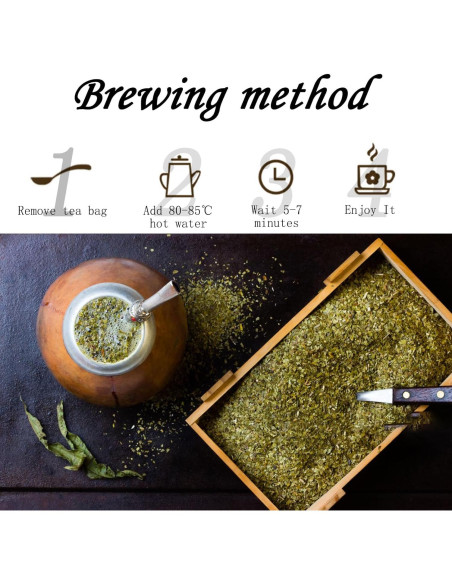 Bolsitas de Té de Yerba Mate Super 7 en 1 - 30 Unidades