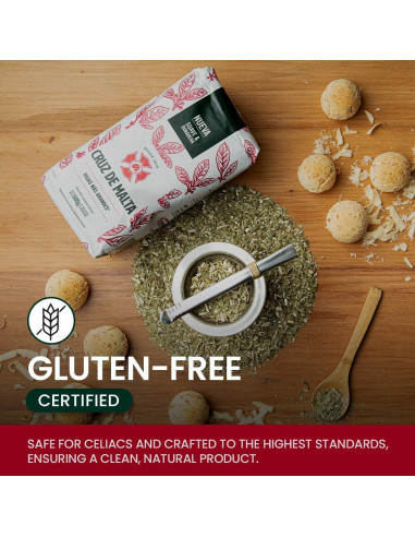 Yerba Mate Cruz de Malta 3 Paquetes 0.99 kg Suave y Duradera