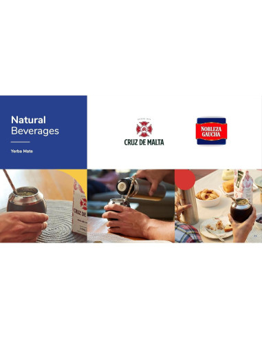 Yerba Mate Cruz de Malta 3 Paquetes 0.99 kg Suave y Duradera