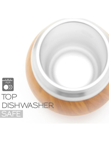 Juego de Yerba Mate Balibetov - Acero Inoxidable 4 Piezas