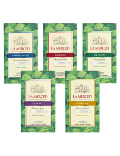 Yerba Mate La Merced - Paquete Variedad 5 Sabores 500g
