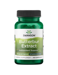 Extracto de Butterbur Swanson 75 mg - 60 Cápsulas