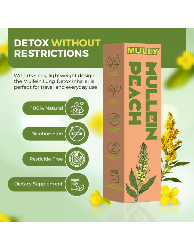 Bolígrafo Herbal Mullein Mully - Respiración Clara 32g