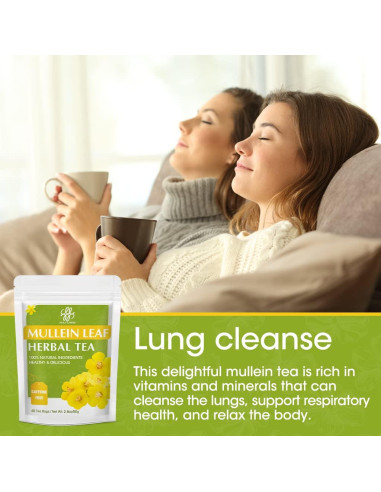 Té de Malva iMATCHME 40 Bolsas - Apoyo Respiratorio Natural