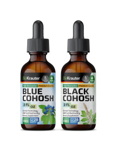 Tintura de Blue Cohosh y Black Cohosh BioKrauter 59 ml