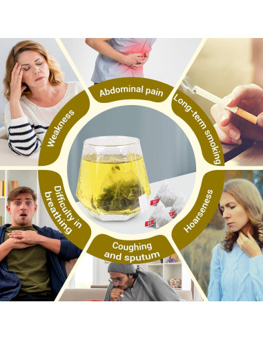 Bolsitas de Té de Mullein 100% Natural - 50 Cuentas