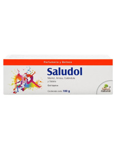 Gel Tópico Analgésico Saludol 132g - Mentol, Árnica, Caléndula, Aloe