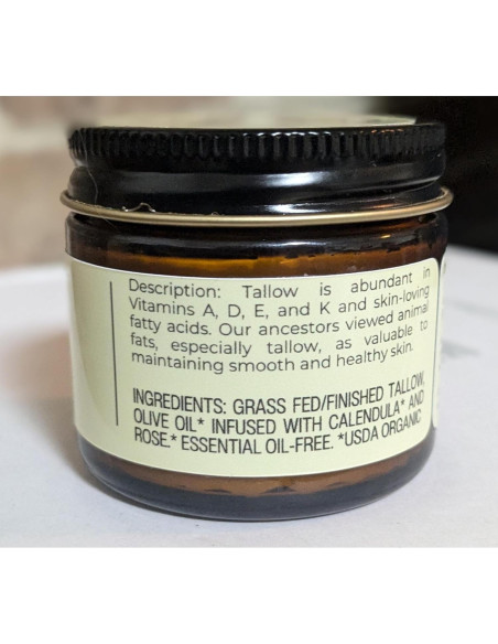 Bálsamo de Tallow Orgánico Hearth and Homestead 36.84 g