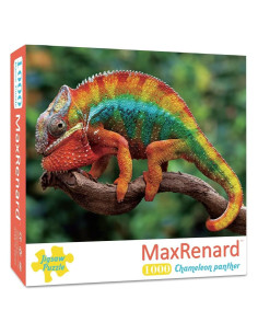 Rompecabezas 1000 Piezas MaxRenard Camaleón Pantera