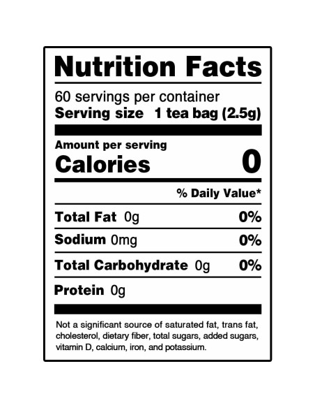 Té de raíz de bardana Olvvla - 60 bolsas - 100% natural