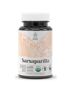 Sarsaparilla Orgánica Garden Organics 60 Cápsulas Vegetarianas