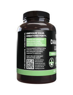 Cápsulas de Hoja de Damiana 365 Unidades Ingredientes Originales Puros 2