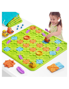 Juegos de Rompecabezas Burgkidz 1.28 kg para Niños 3-8 Años