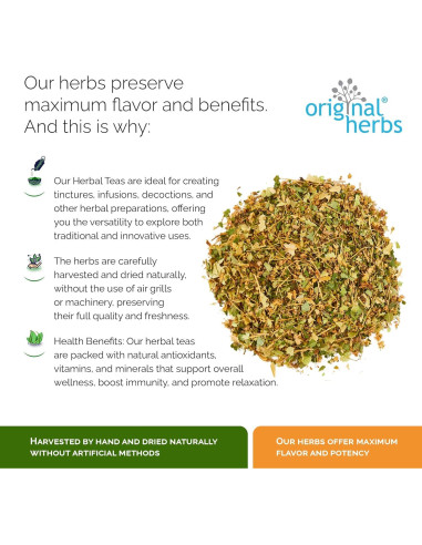 Té de Tilo 100% Puro Hierbas Originales 50g Ecológico