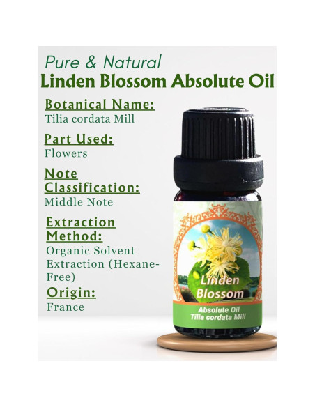 Aceite Absoluto de Flor de Tilo Flora Aromatics 10ml Puro