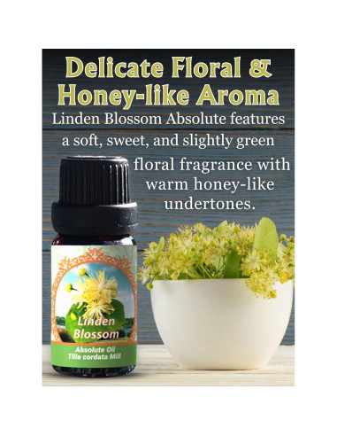Aceite Absoluto de Flor de Tilo Flora Aromatics 10ml Puro