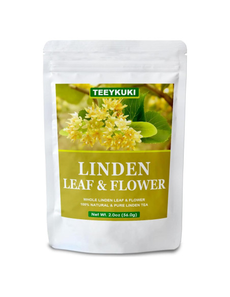 Té de Tilo Seco Premium TEEYKUKI 56g - 100% Natural Sin Aditivos