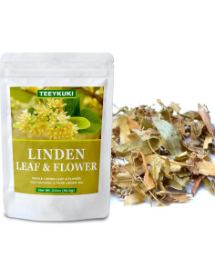 Té de Tilo Seco Premium TEEYKUKI 56g - 100% Natural Sin Aditivos 2